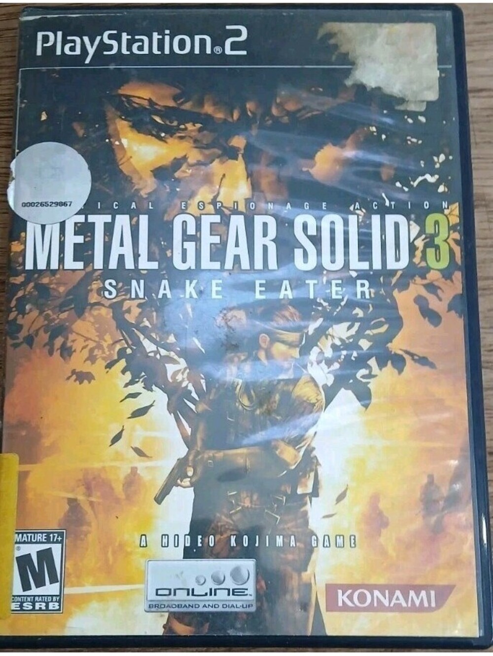 Metal Gear Solid 3 - Snake Eater - PS2 - PlayStation 2 - No Manual - VGC